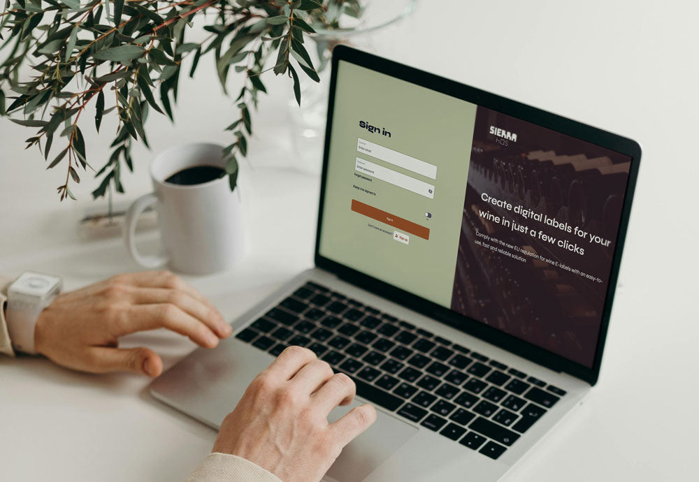 Sierra Hos QR e-Label generator for wine, create digital labels for your wine in just a few clicks, professional, reliable, easy to use, cheap